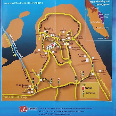 Ten Inn Kuala Terengganu Exteriör bild